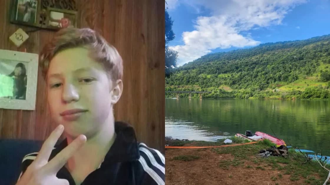 Adolescente morre após se afogar em rio na divisa de SC e RS