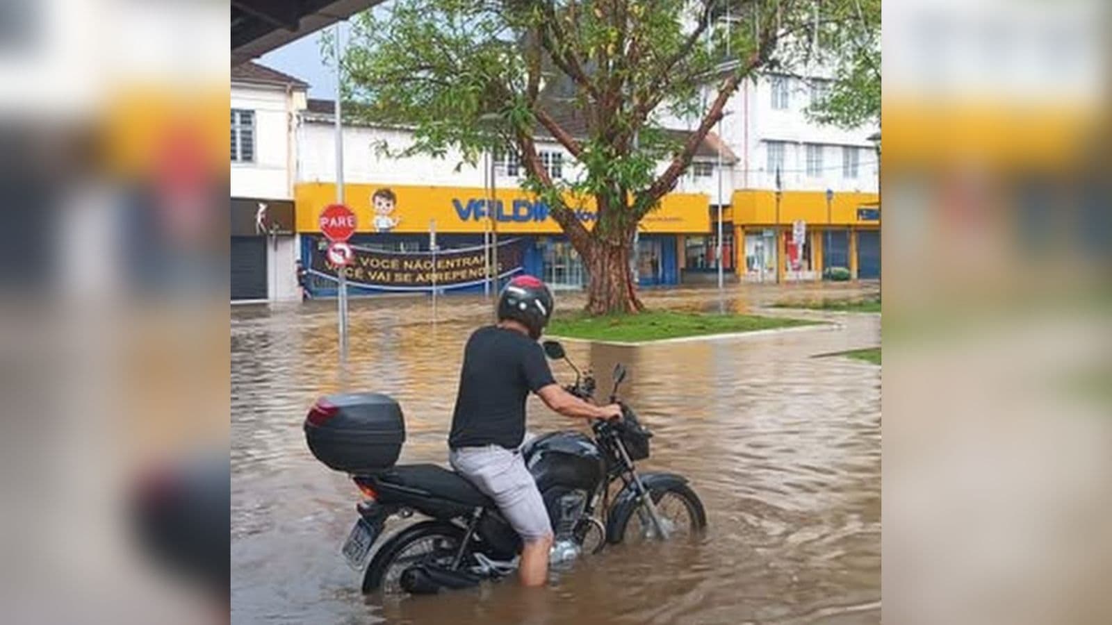 Chuva causa alagamentos e transtornos para moradores em Joinville
