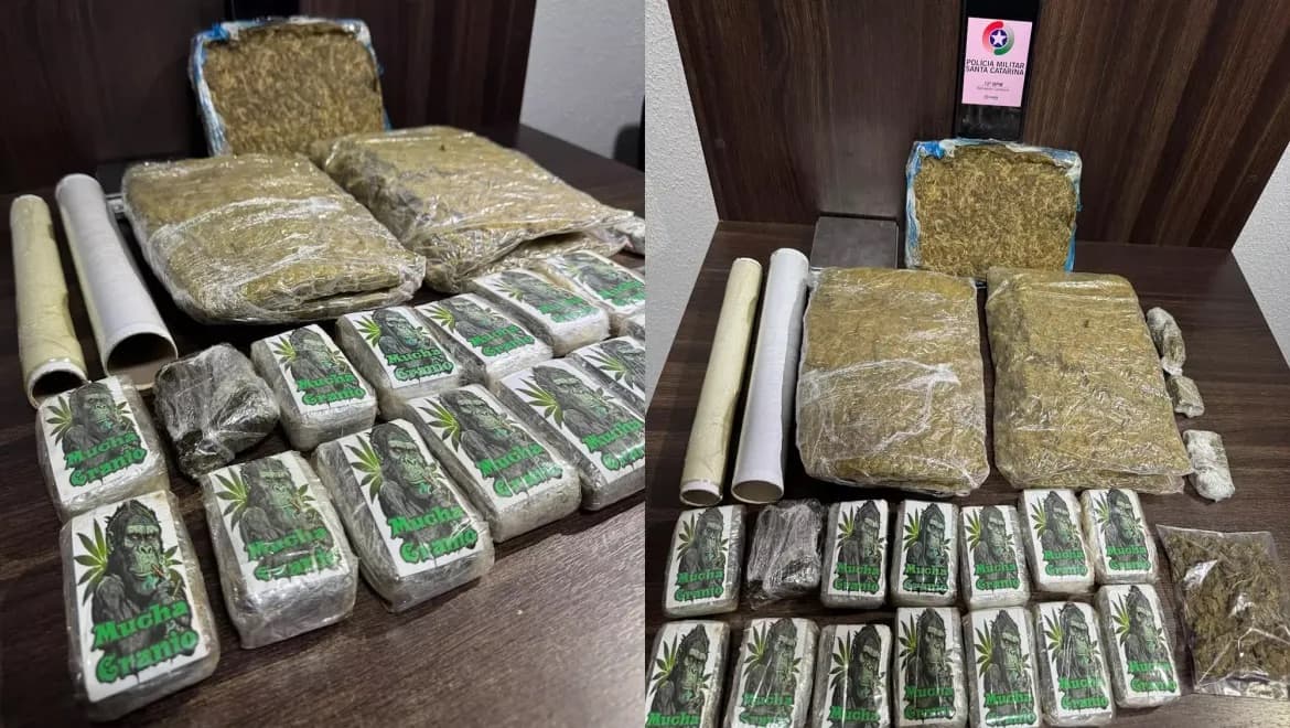 Mais de R$ 60 mil em drogas são apreendidos em casa vazia em Camboriú