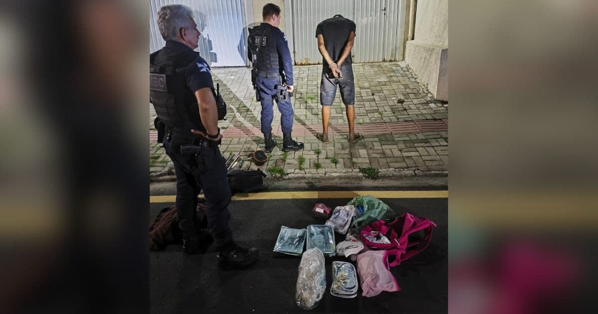 Criminoso aproveita parto para furtar materiais de enfermeiras em Balneário Camboriú
