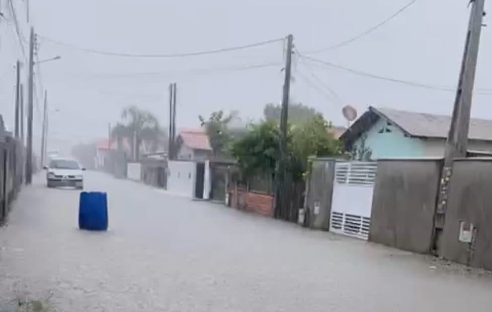 Defesa Civil alerta para risco de enxurradas em Tijucas e municípios vizinhos
