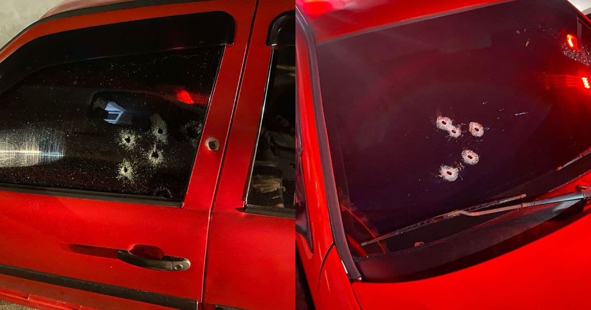 Homem é executado com 12 tiros enquanto dirigia em Itajaí; carro usado no crime foi incendiado