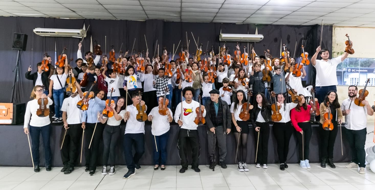 VI Encontro Internacional de Jovens Músicos movimenta a região do Vale do Rio Tijucas
