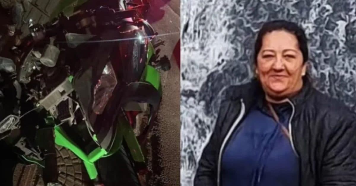 Identificada idosa que morreu atropelada por motociclista bêbado em Itajaí