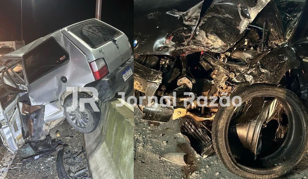 Condutor faz retorno proibido e morre em acidente na BR-376, entre Santa Catarina e Paraná