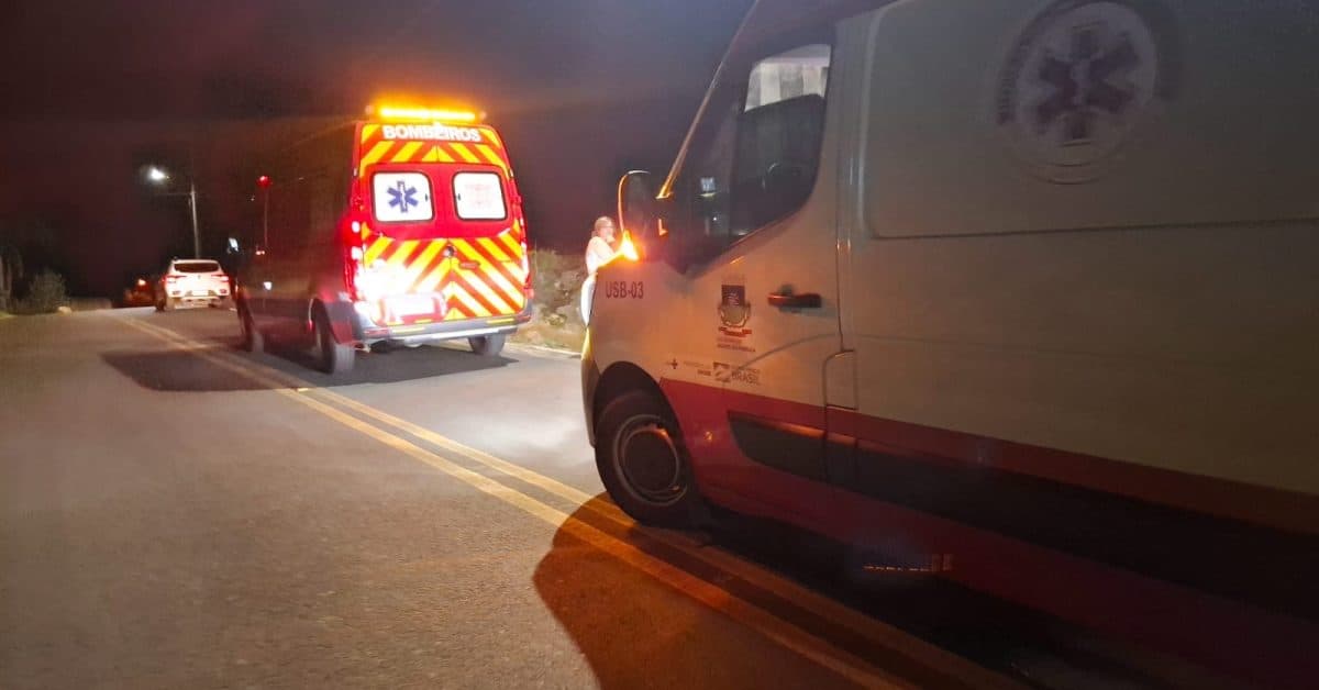 Adolescente de 13 anos sofre traumatismo craniano em grave acidente de moto