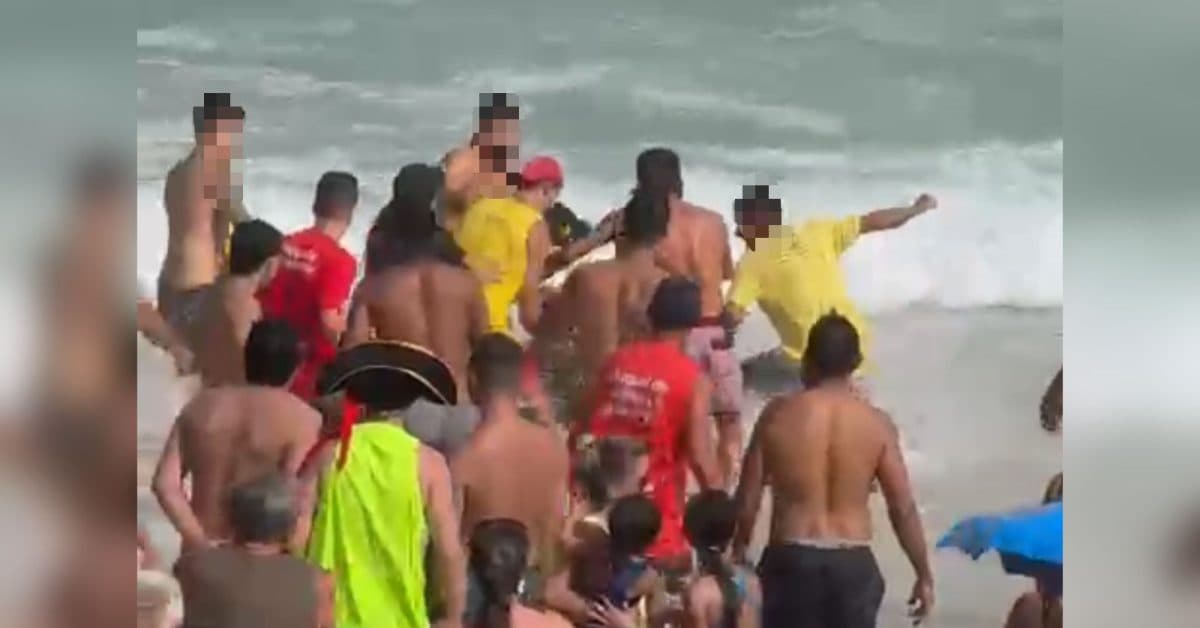 Argentino ataca salva-vidas e idoso e quase é linchado em praia de Bombinhas