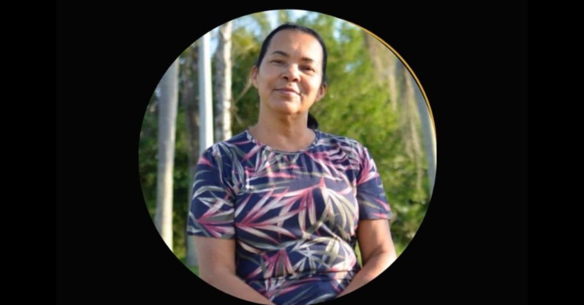 Nota de falecimento de Maria Aparecida de Souza Rosa