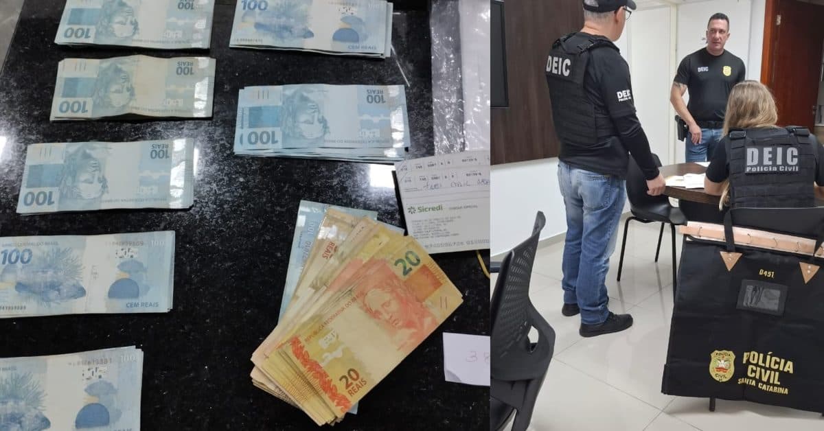 Venda de alvarás e multas canceladas: polícia encontra mais de R$ 11 mil em operação contra corrupção em São José