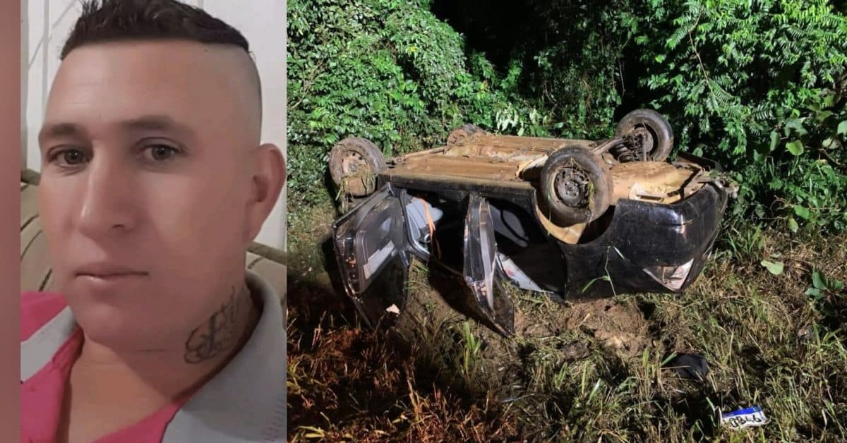 Acidente na BR-282 mata homem de 39 anos e deixa ferido em estado grave