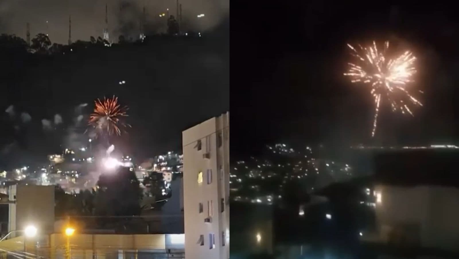Facção criminosa comemora “Aniversário” com queima de fogos em cidades de SC