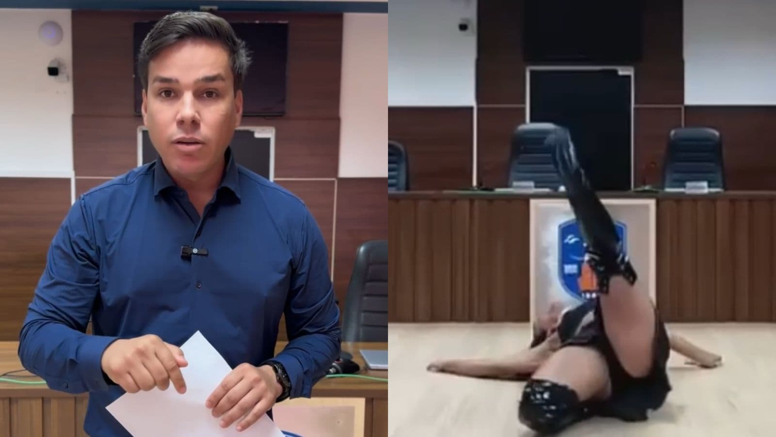 “Foi o PT”: Dança de mulher trans na Câmara de Vereadores de Navegantes revolta população