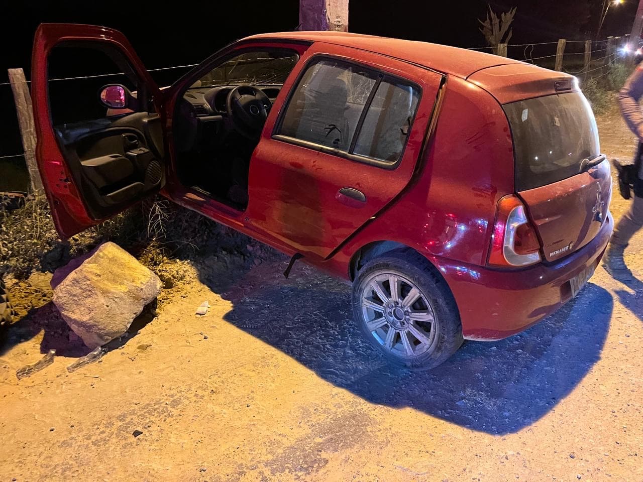 Acidente em Tijucas deixa criança com fratura no fêmur e mulher em estado de choque