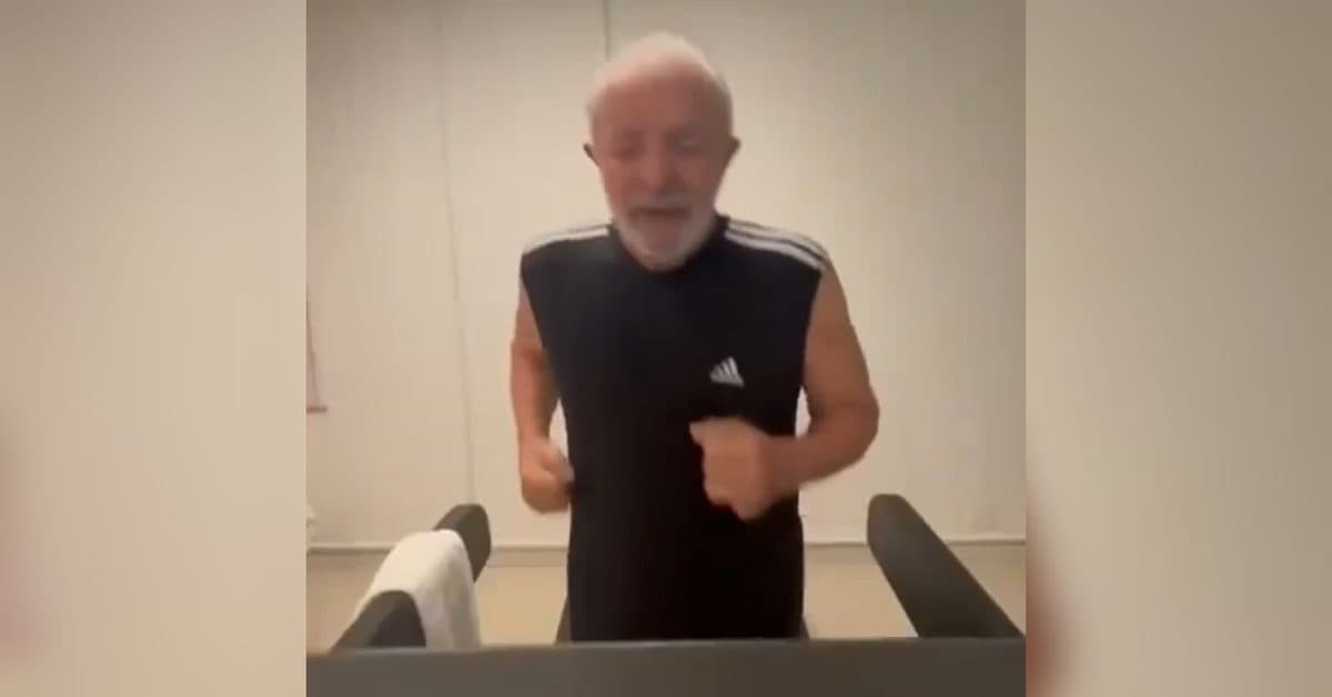 “Nada é impossível”: Lula corre em esteira e reforça meta de viver até 120 anos