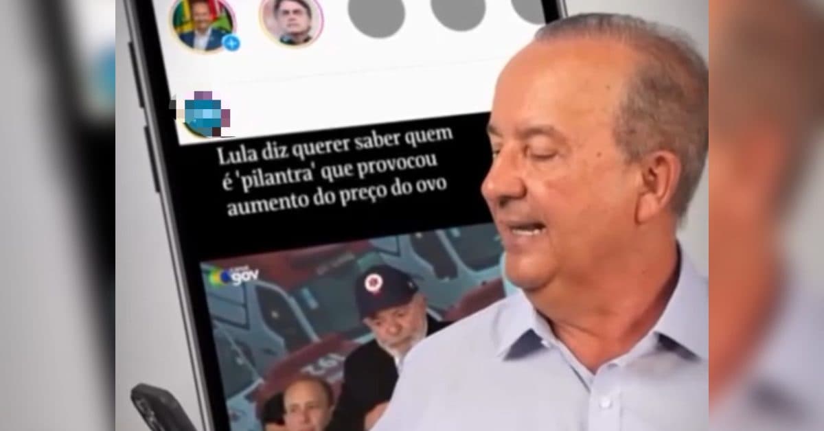“Aumento do ovo”: “O governo Lula está gastando demais”, dispara Jorginho Mello