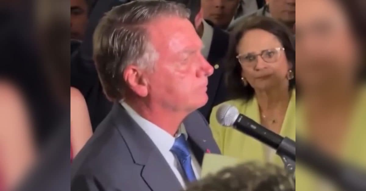 Bolsonaro se emociona após Eduardo anunciar licença temporária: “Liberdade é mais importante que a própria vida”