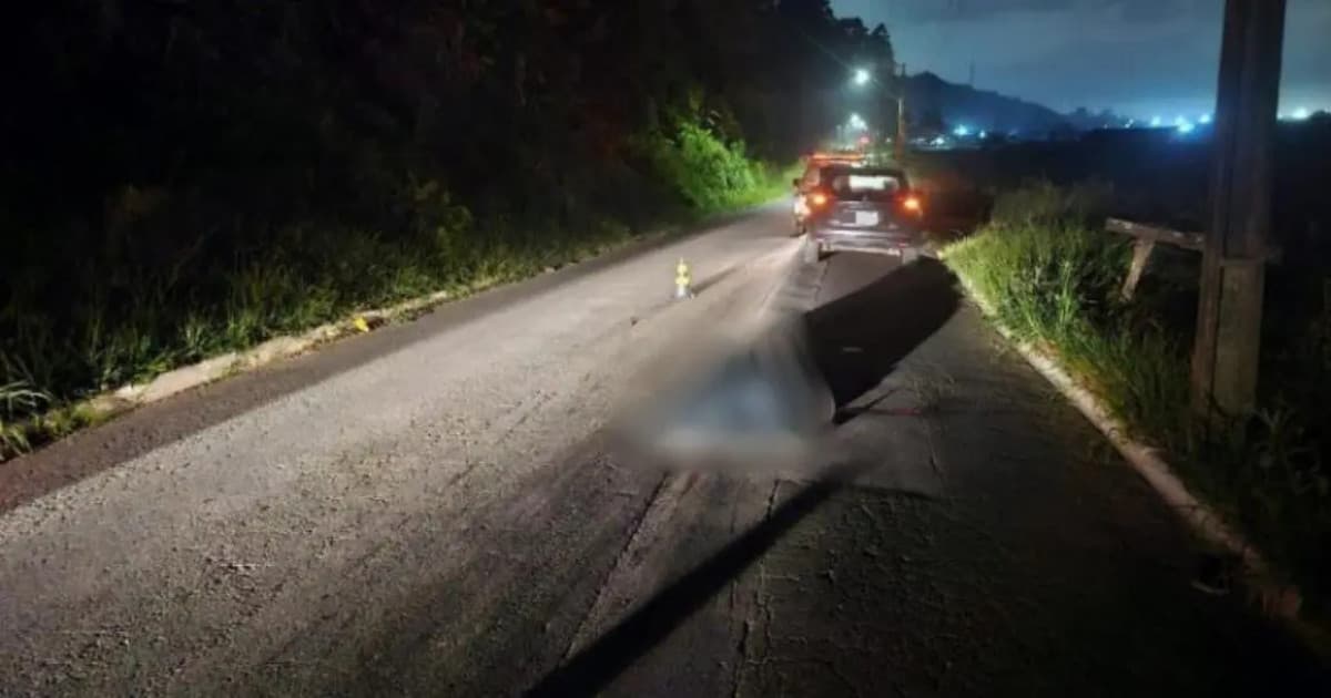Atropelamento em via escura de Itajaí expõe mistério sobre morte de homem