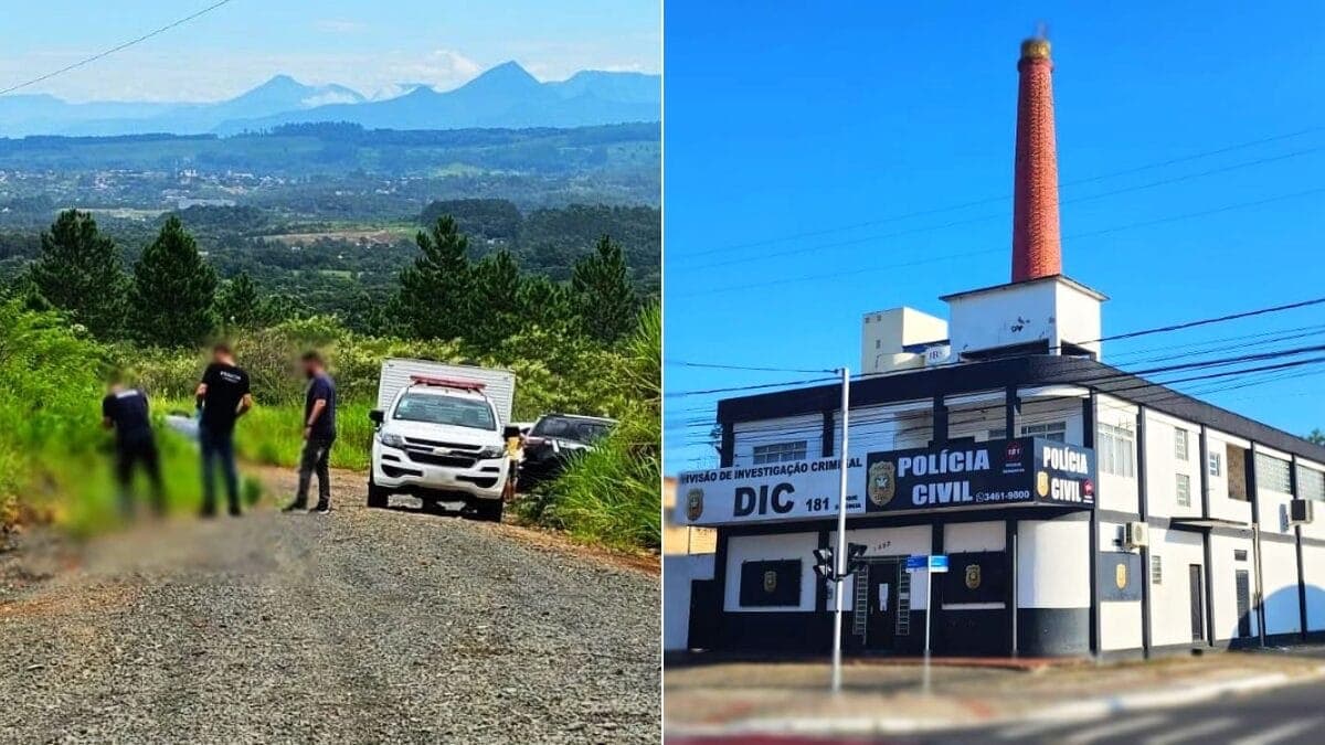 Vizinho mata mulher a facadas e joga tornozeleira no mato, diz polícia