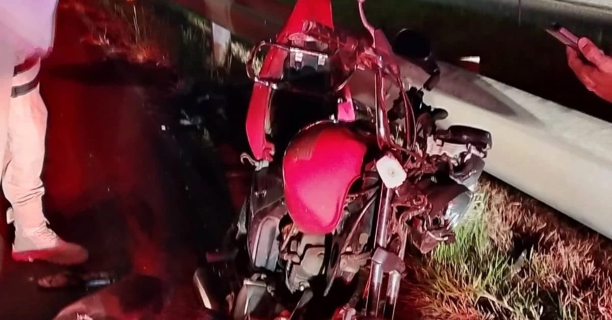 Grávida de seis meses morre em trágico acidente na BR-101; moto foi atingida por carro