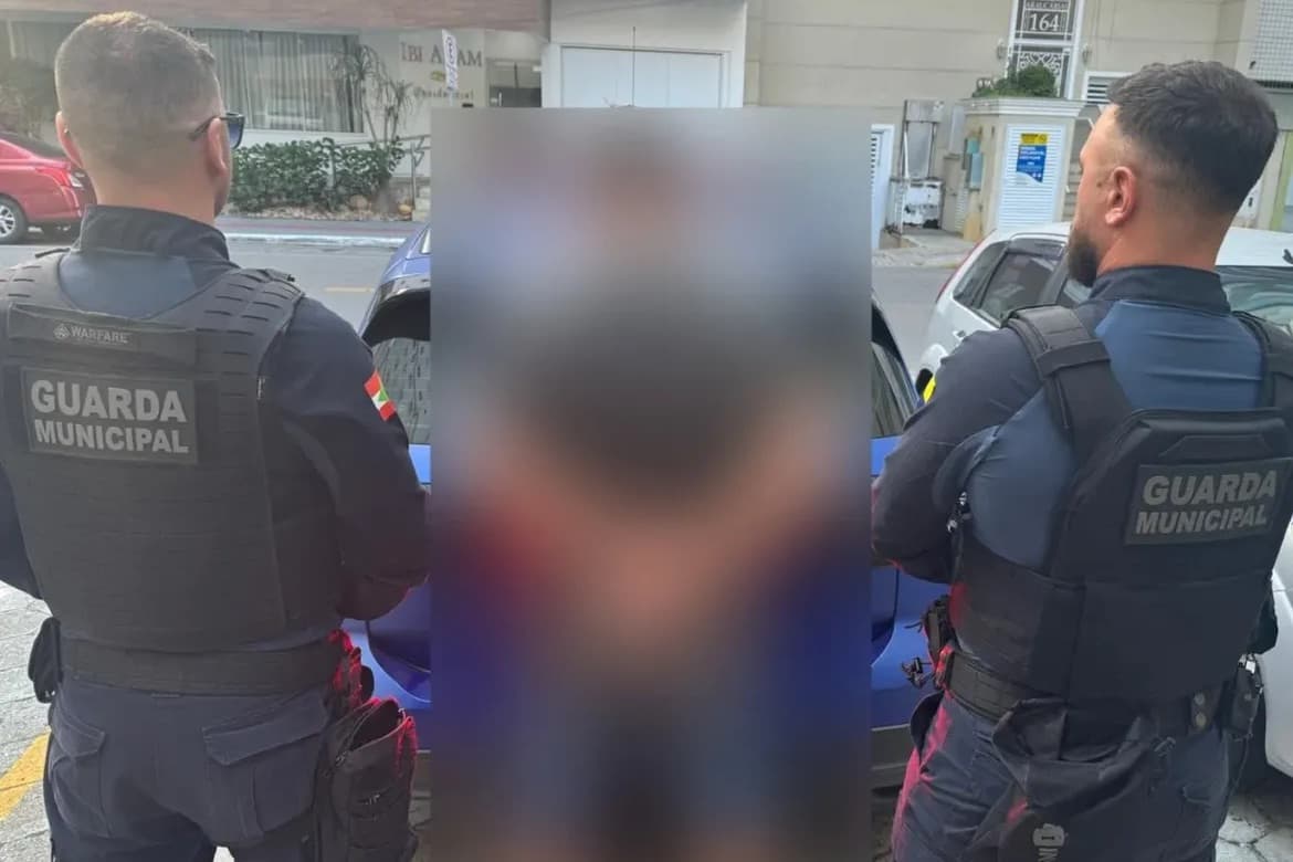 Tentou enganar a polícia com nome do irmão e acabou preso em Itapema