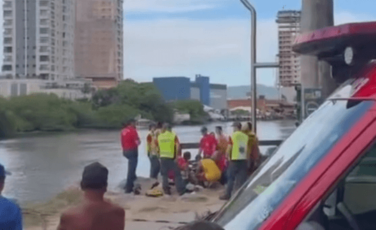 Homem some nas águas de Porto Belo e é encontrado após 20 minutos sem respirar