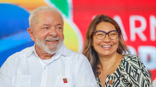 “A Janja não nasceu pra ser dona de casa, ela vai estar onde quiser”, diz Lula