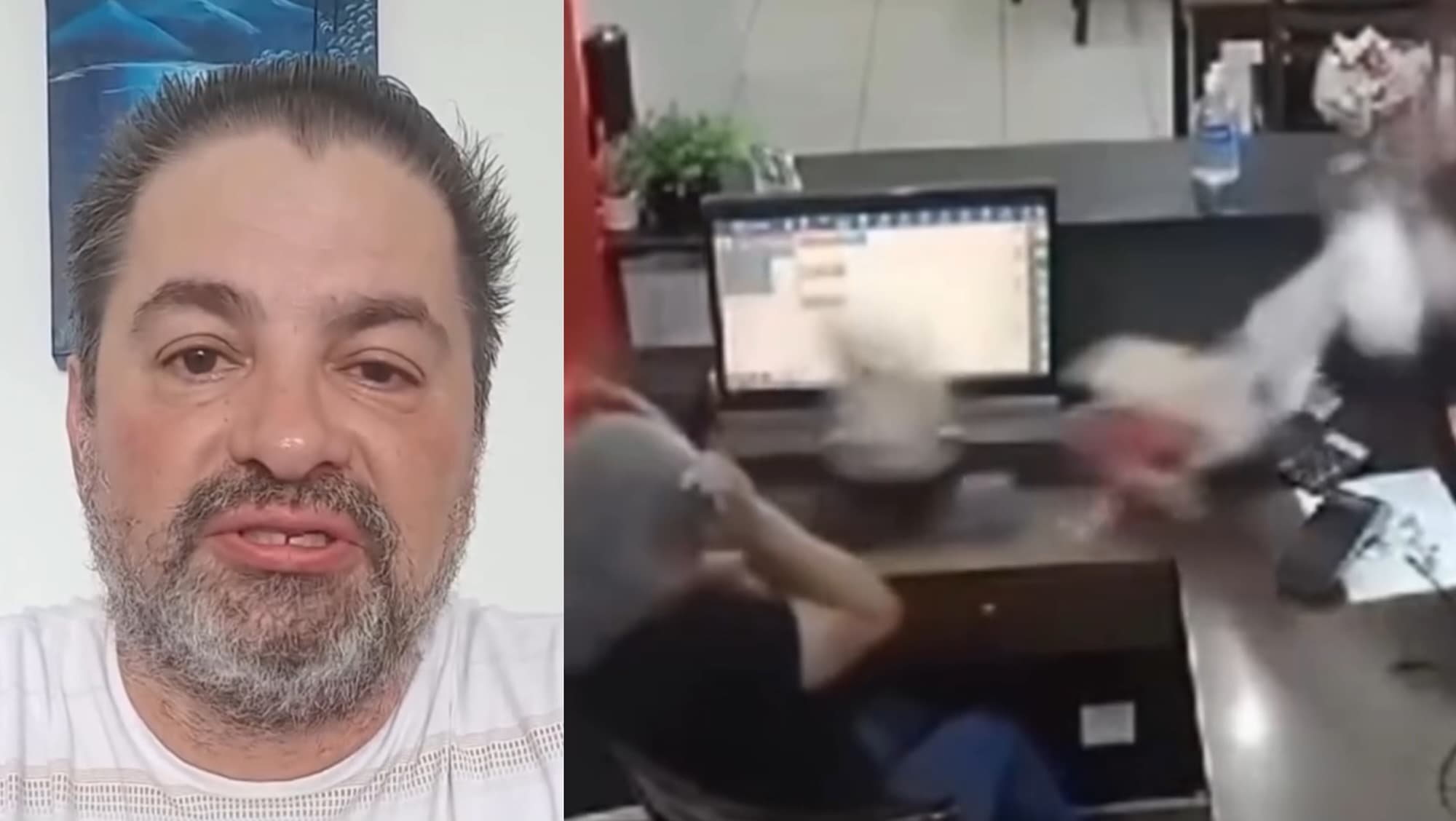 Atendente é atacada com comida em SC e cliente grava desculpas após pressão nas redes
