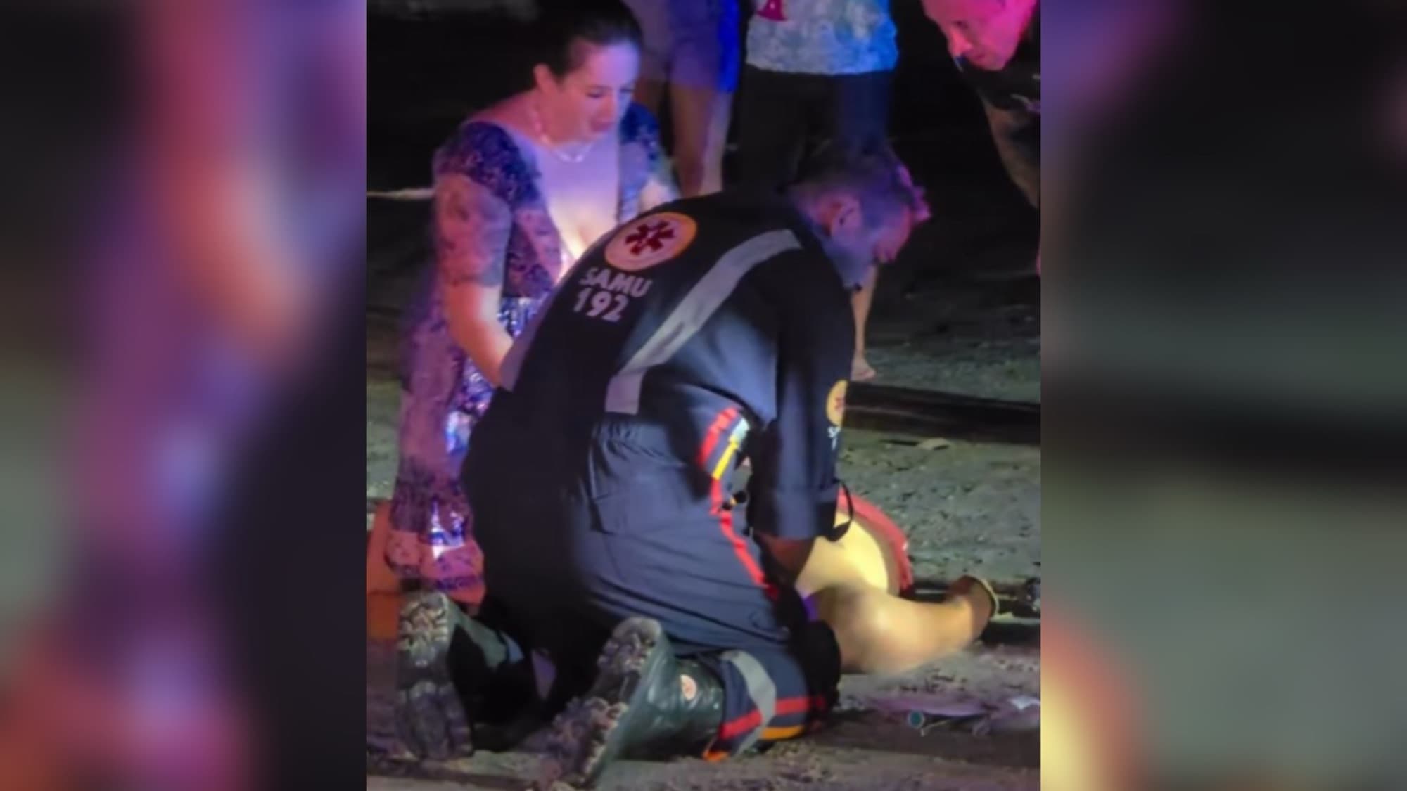 Afogamento na Praia Central de Balneário Camboriú deixa turista em estado grave