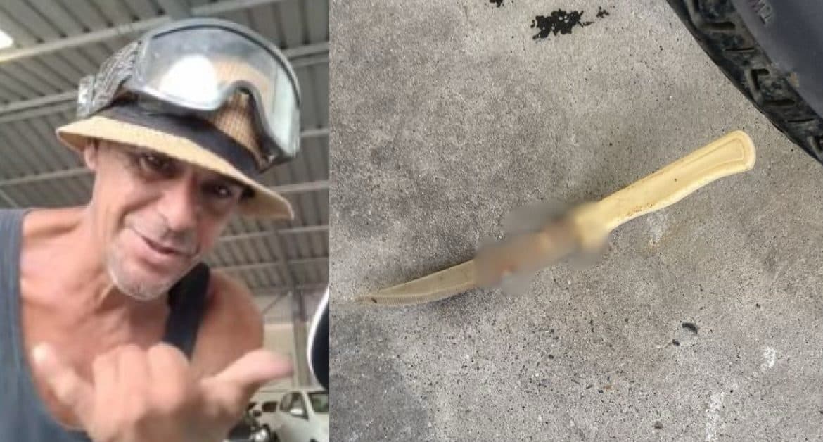 “Você xingou minha mãe!”: homem mata colega com facada no peito durante bebedeira em Brusque