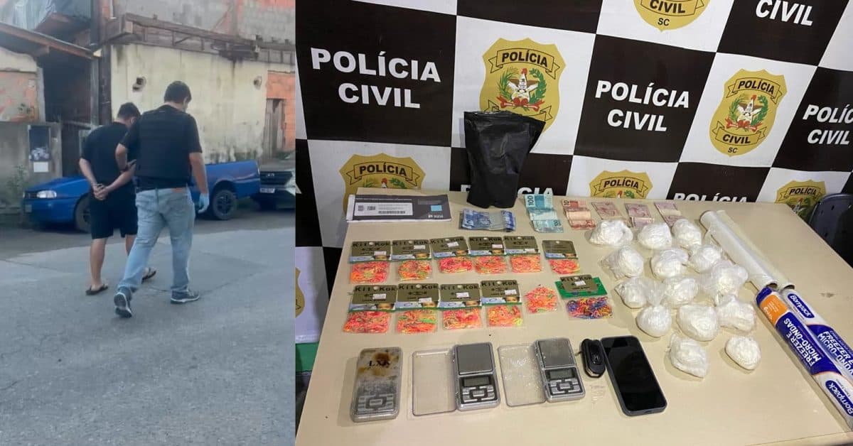 Quadrilha do tráfico é derrubada em megaoperação da Polícia Civil em Camboriú