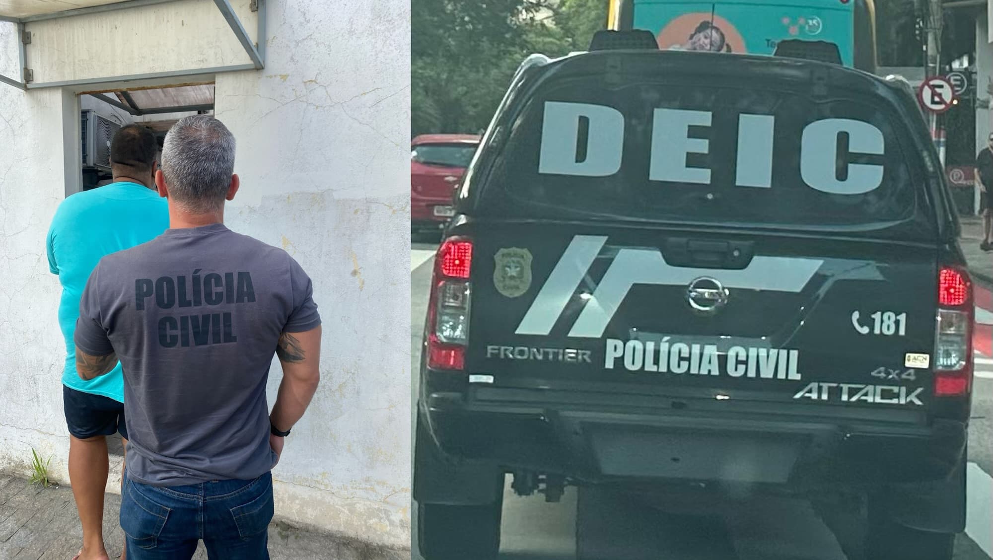 Chefe de organização criminosa é preso em mansão de São José durante megaoperação