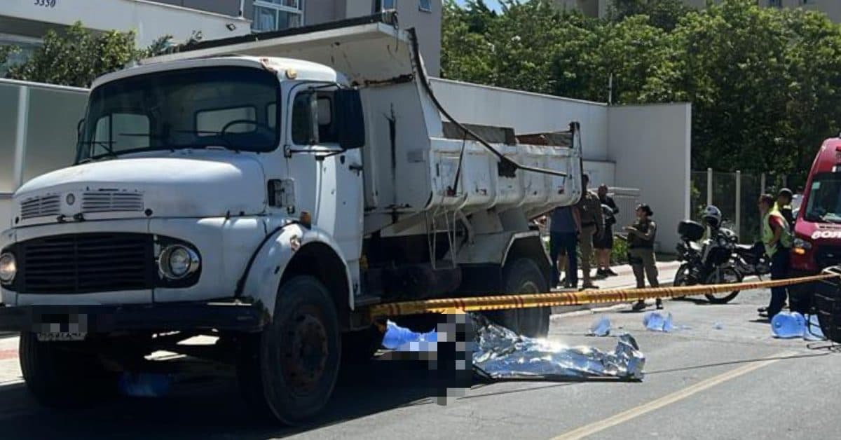 Entregador de água que morreu em acidente estava no primeiro dia de trabalho em Itajaí