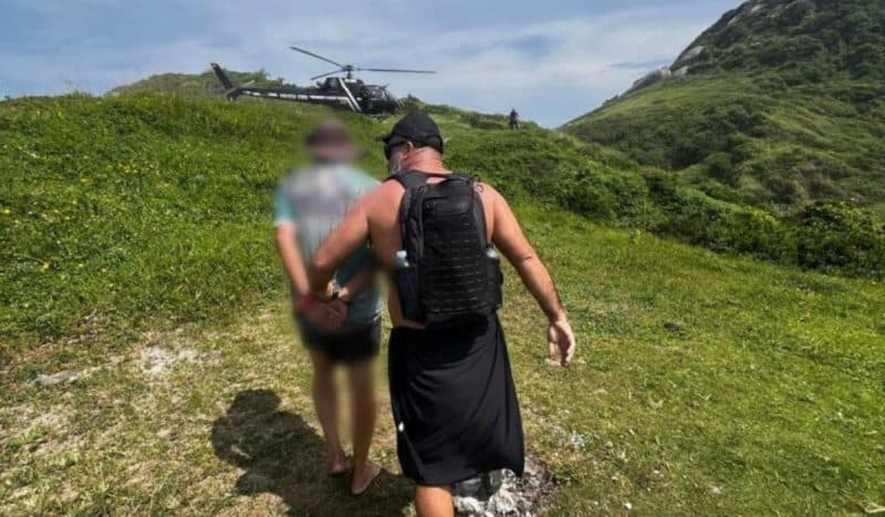 Foragido há uma década e condenado a 59 anos é encontrado em trilha de Florianópolis