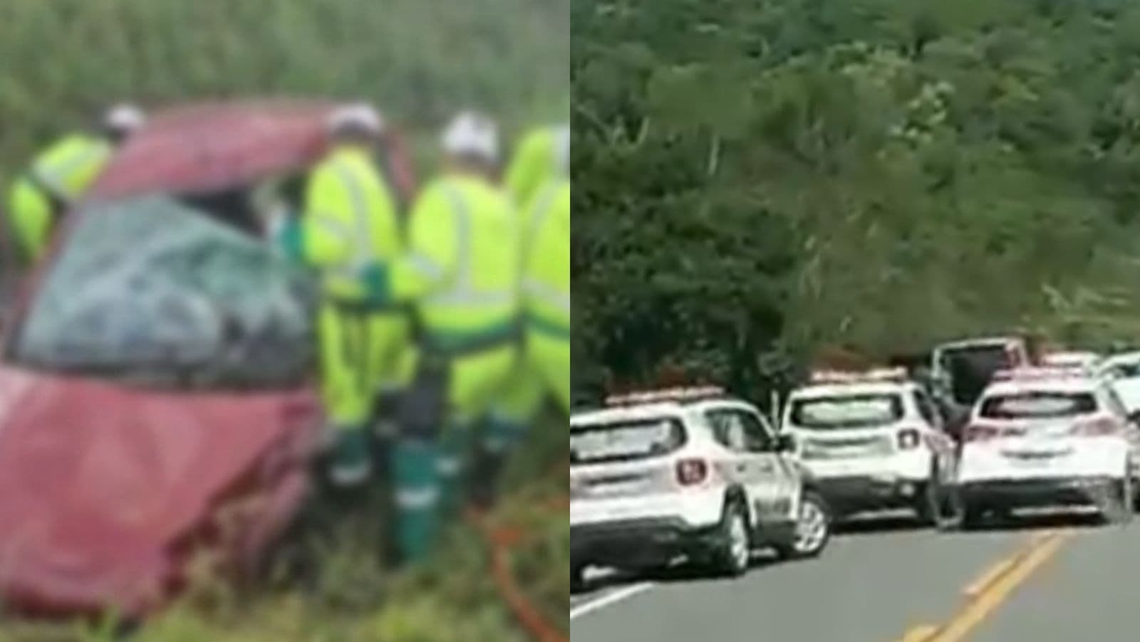 Família do Paraná é atingida por criminosos em fuga após roubo de veículos de luxo em SC