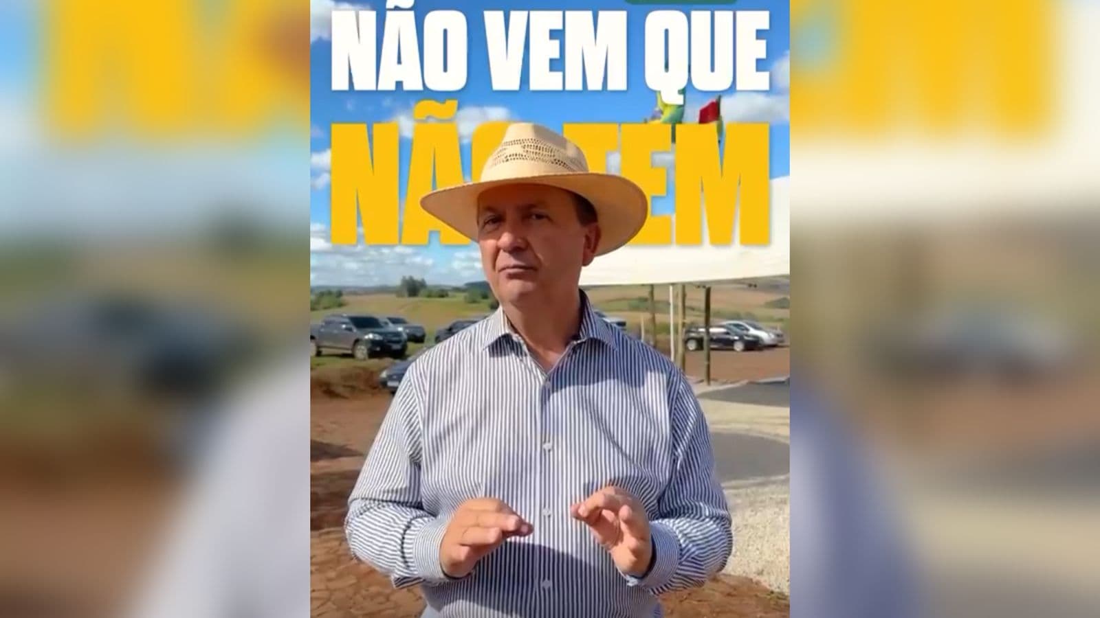 “Se o MST vier roubar terra do povo catarinense, o bambu vai roncar”, diz governador Jorginho Mello