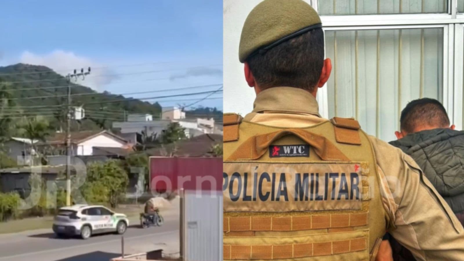 “Mais de 30 BOs”: Foragido da justiça é preso após fuga a 140 km/h em Santa Catarina