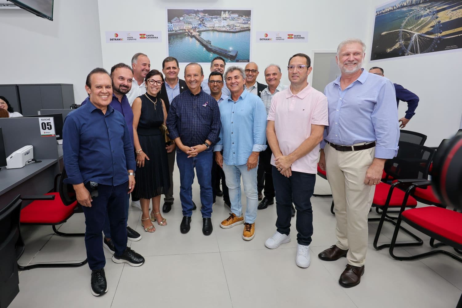 Governador inaugura em Içara Ponto de Atendimento do Detran que vai atender mais de 46 mil condutores