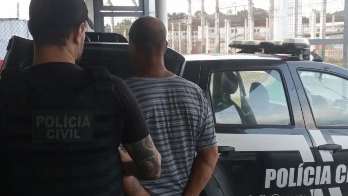 Pai condenado por estuprar filho de 8 anos é preso em Navegantes 
