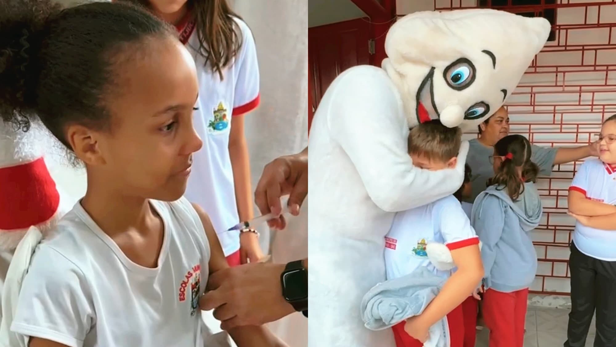 Vacinação nas escolas de Tijucas busca proteger crianças contra doenças graves