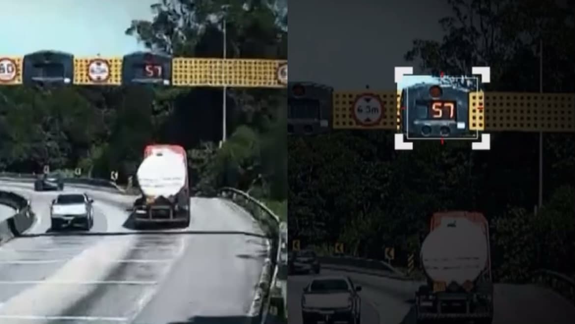 Vídeo inédito revela que caminhão que explodiu em SC não estava em alta velocidade