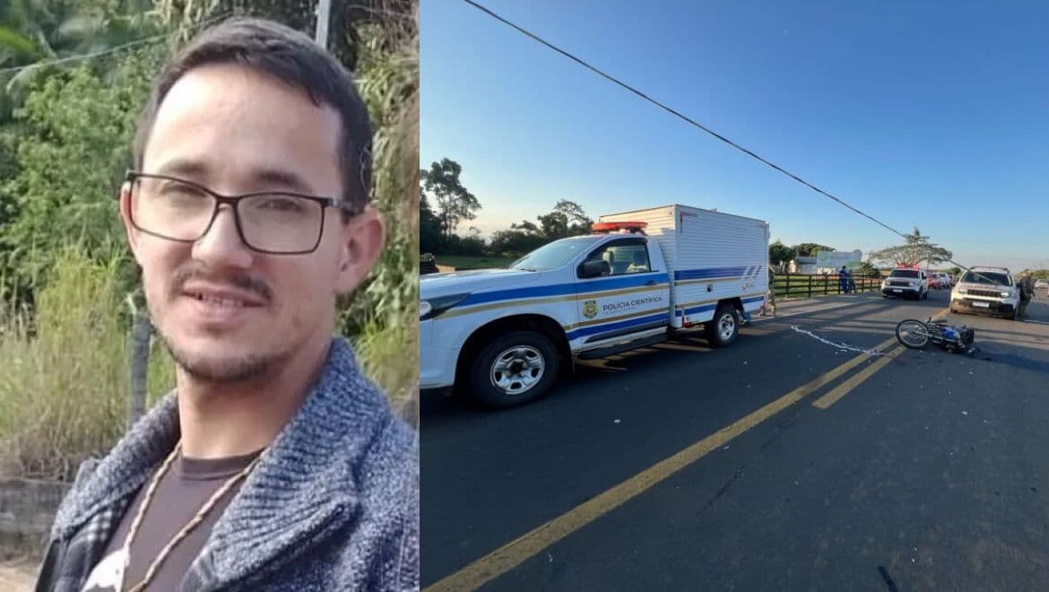 Motociclista morre após colisão e atropelamento em rodovia de SC