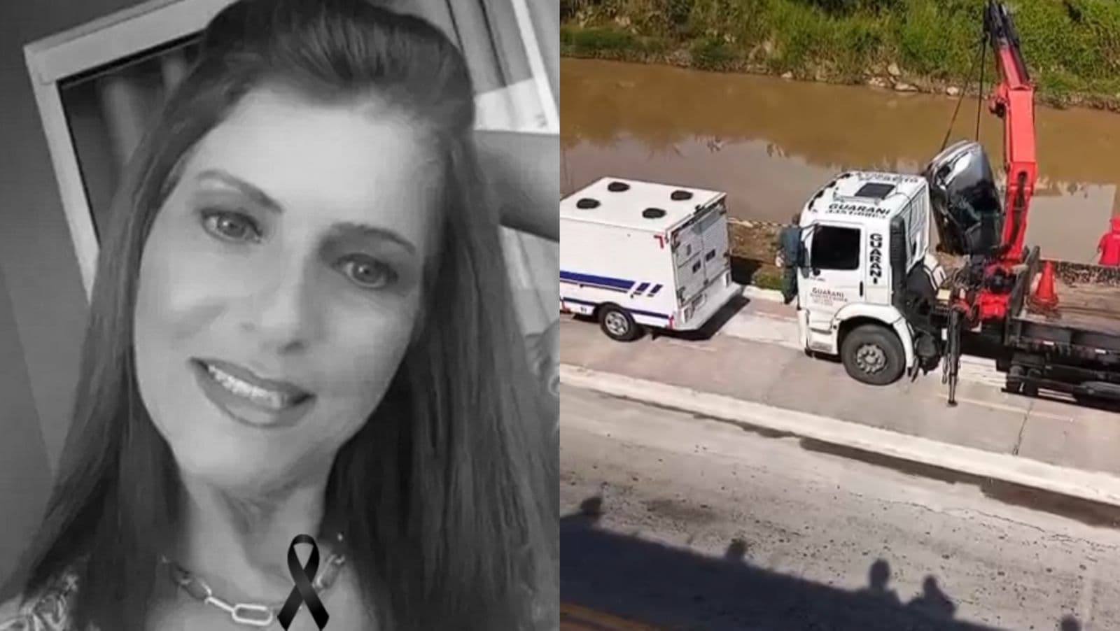 Mulher é encontrada morta dentro de carro no rio Itajaí-Mirim, em Brusque