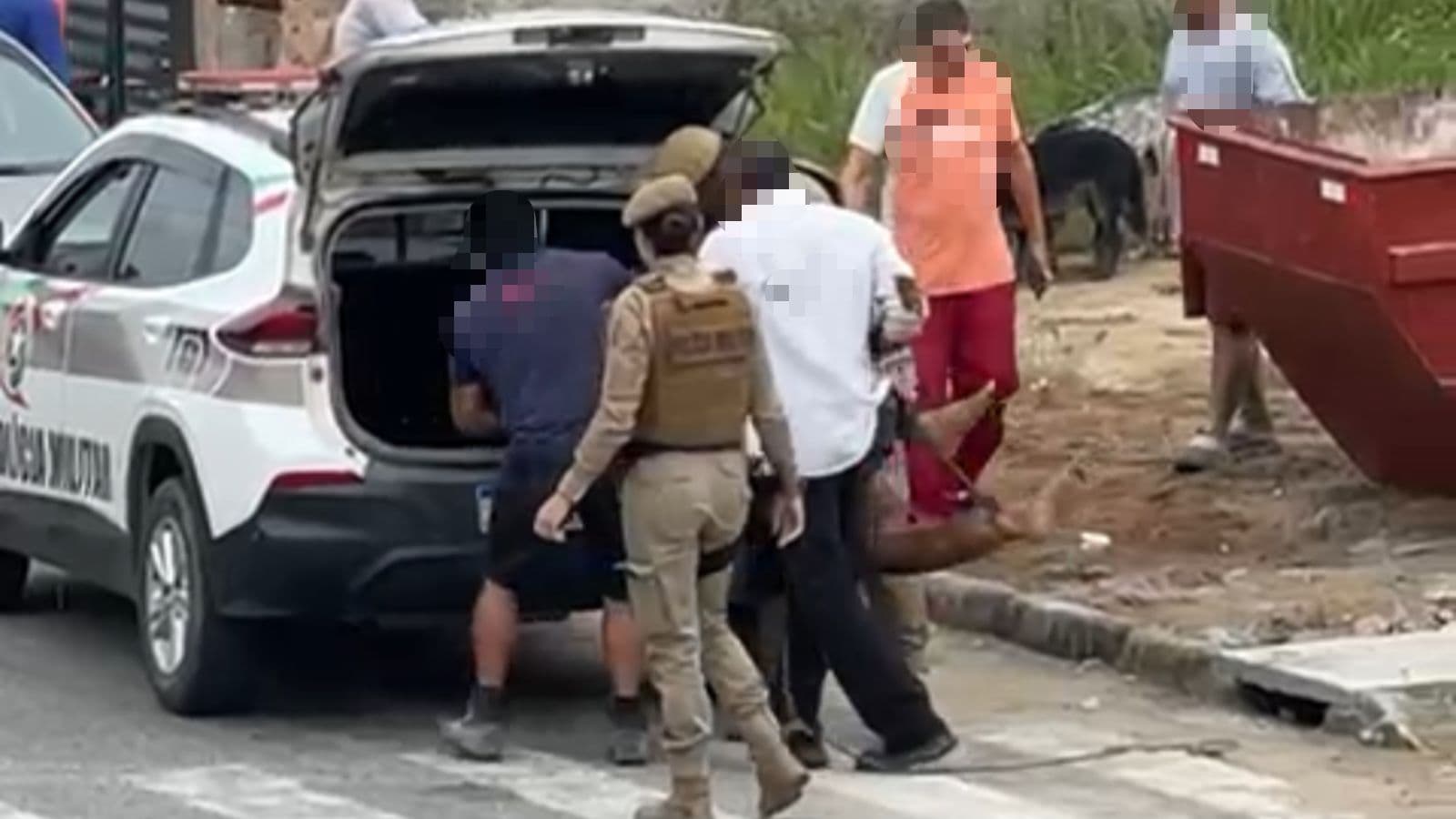 “Foi preciso amarrar!”: armado com faca, homem provoca tarde de pânico em Tijucas