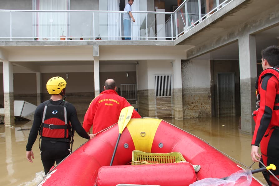 Mais de 230 cidades participam de simulado de desastres neste domingo em SC