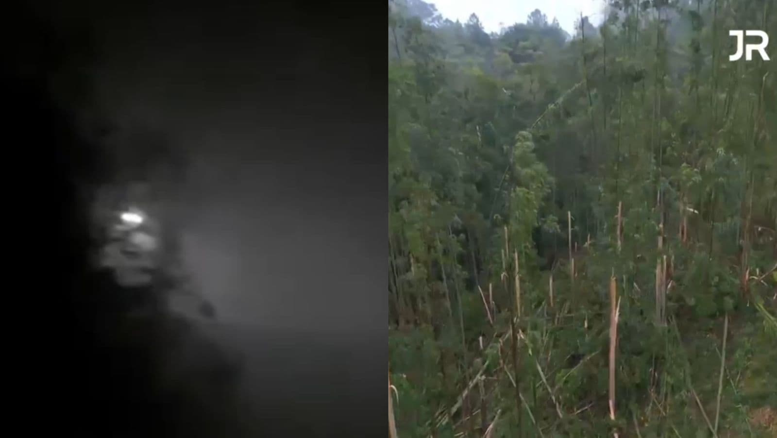 Vídeo assustador mostra fenômeno que deixou devastação em cidade de SC: “parecia um furacão”