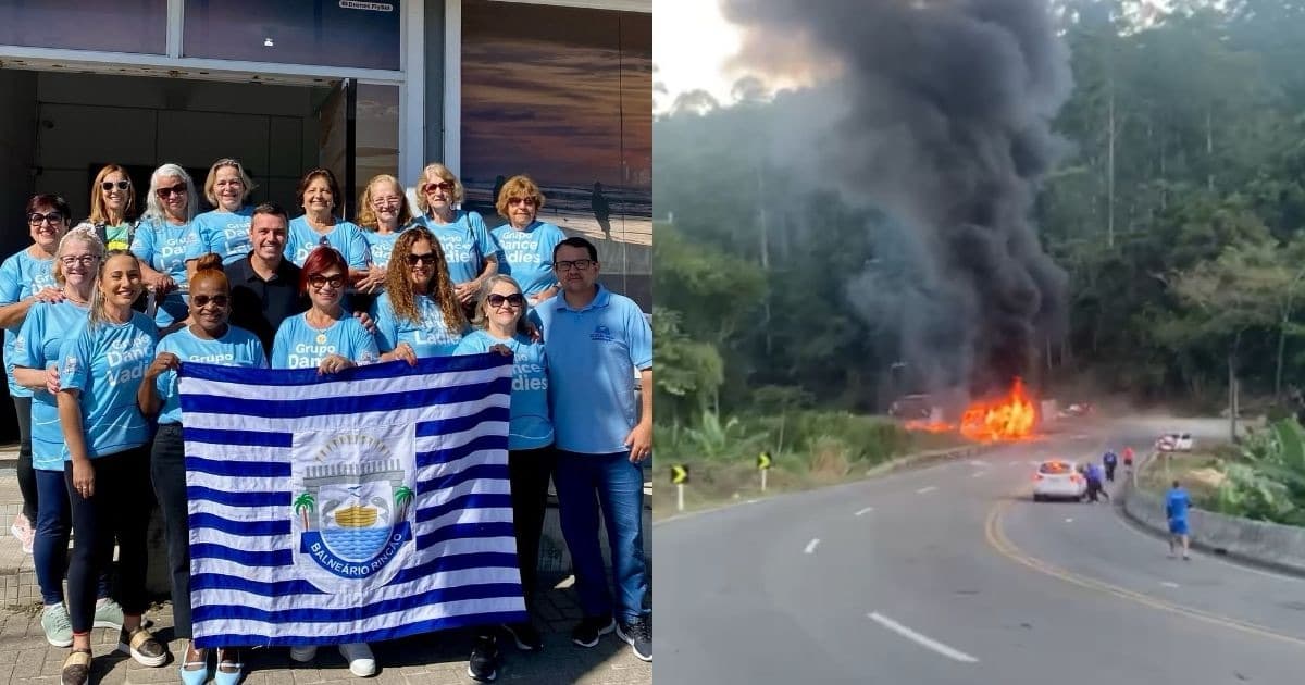 Duas idosas que voltavam de apresentação de dança morrem carbonizadas na BR-280