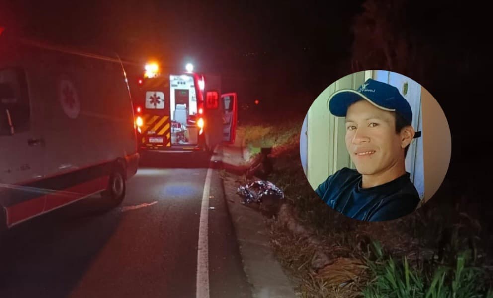Homem morre e mulher fica ferida após atropelamento na SC-480 