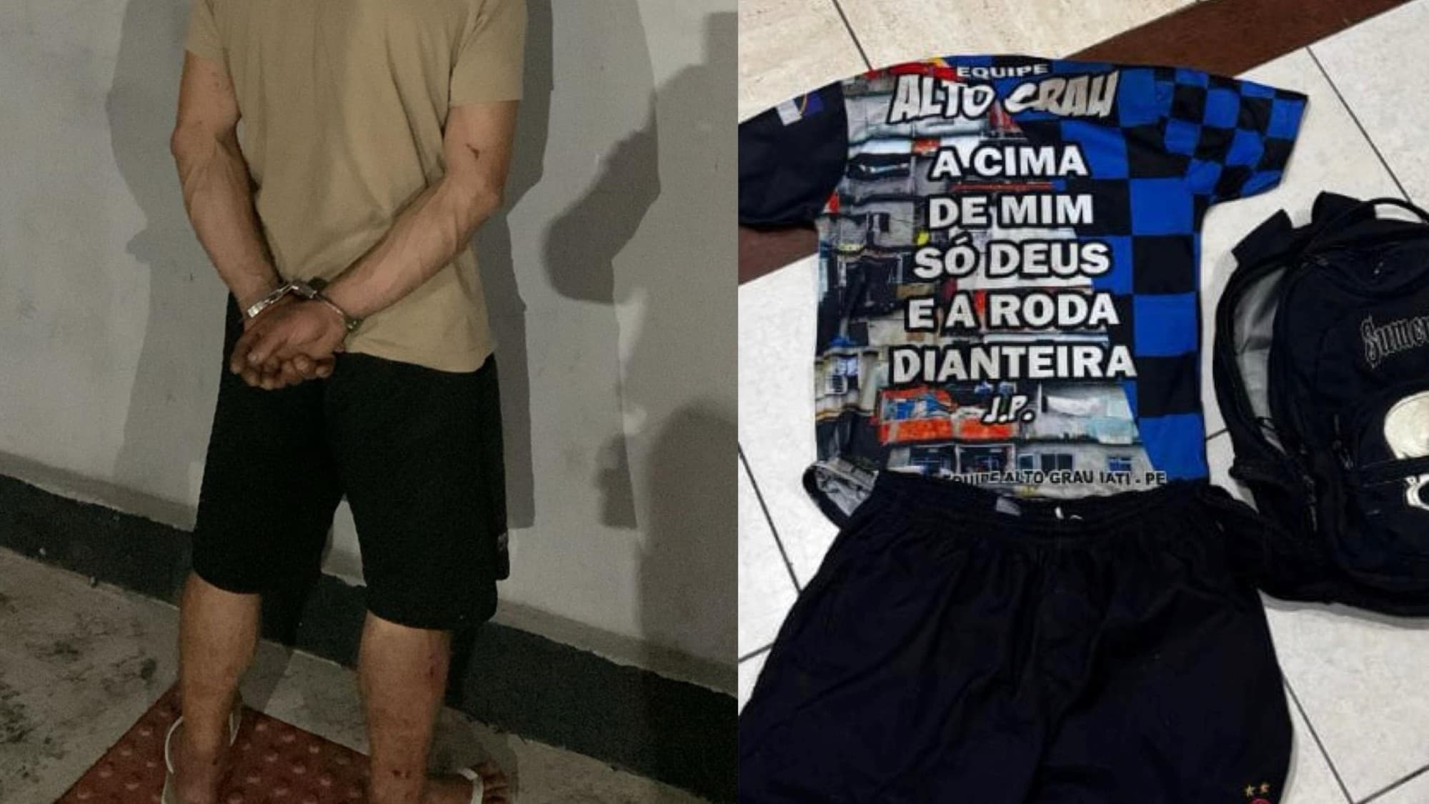 Fugiu, trocou de roupa, mas caiu: ladrão é preso horas após assaltar comércio em BC