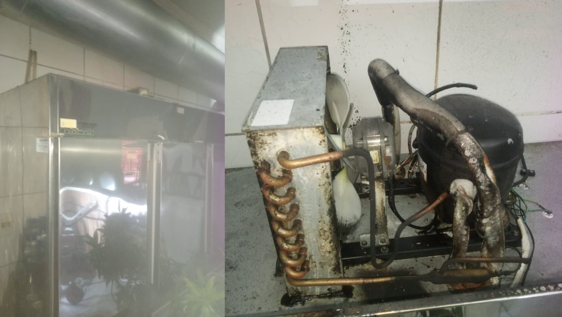 Princípio de incêndio em cozinha industrial mobiliza bombeiros em Balneário Camboriú