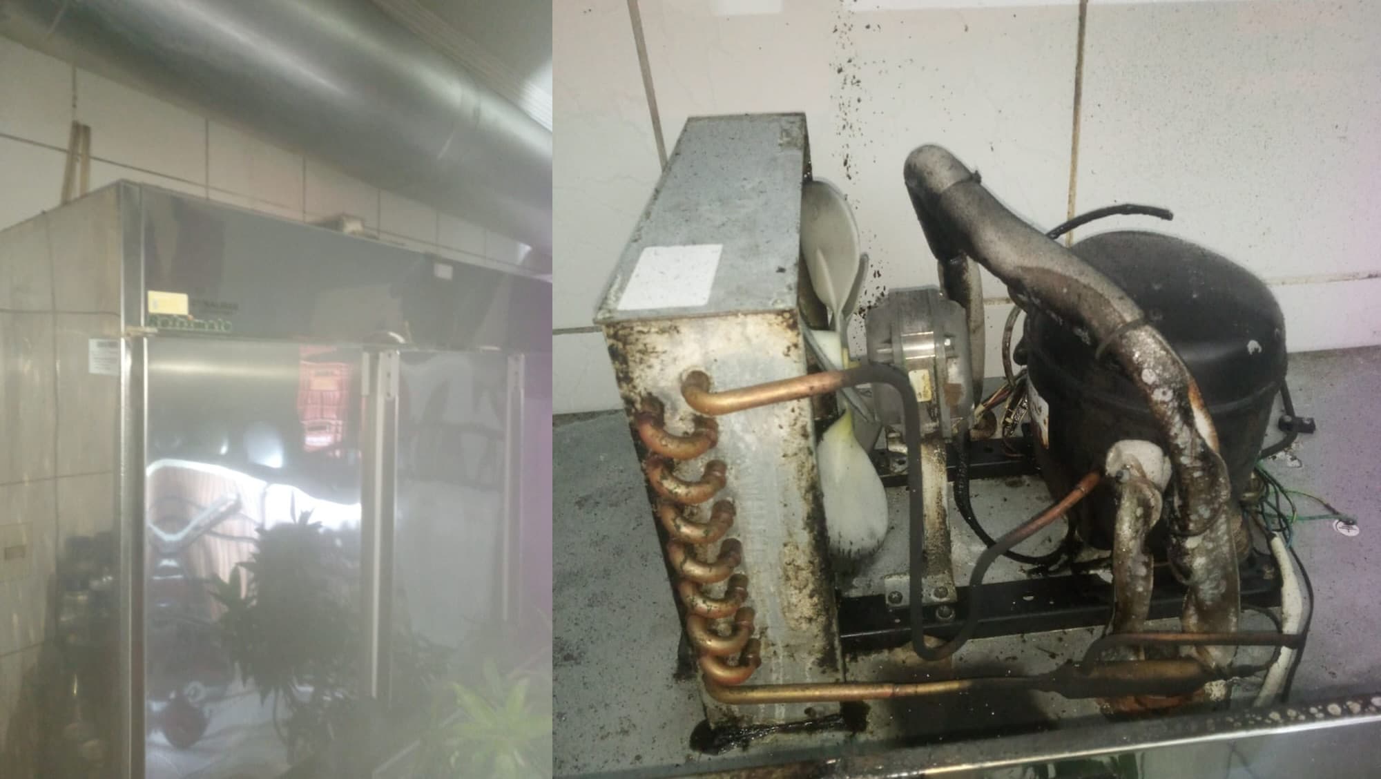 Princípio de incêndio em cozinha industrial mobiliza bombeiros em Balneário Camboriú